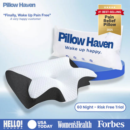 The Pillow That Ends Neck Pain - By Fixing Your Sleep Posture | 10-Year Sale 60% OFF
