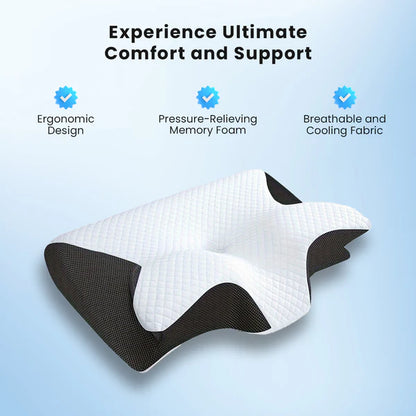 The Pillow That Ends Neck Pain - By Fixing Your Sleep Posture | 10-Year Sale 60% OFF