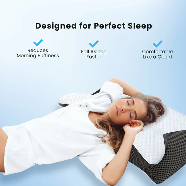 The Pillow That Ends Neck Pain - By Fixing Your Sleep Posture | 10-Year Sale 60% OFF