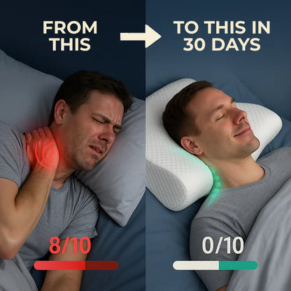 The Pillow That Ends Neck Pain - By Fixing Your Sleep Posture | 10-Year Sale 60% OFF